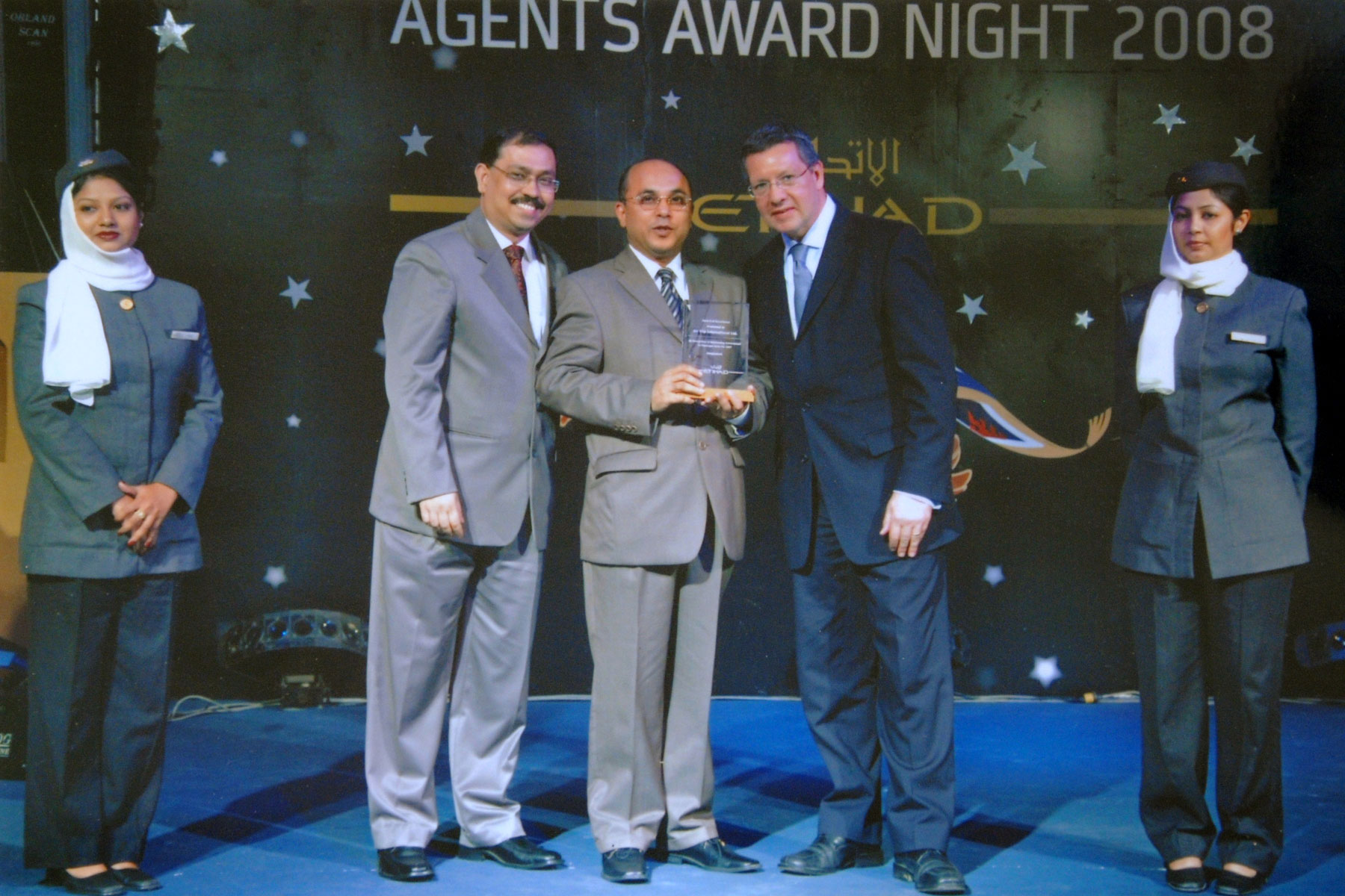 Top Agent Award Received from Etihad Airlines